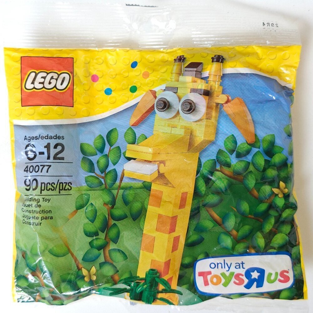 Lego 40077 Geoffrey Polybag Toys R Us Exclusive New Sealed RETIRED 90 Pieces